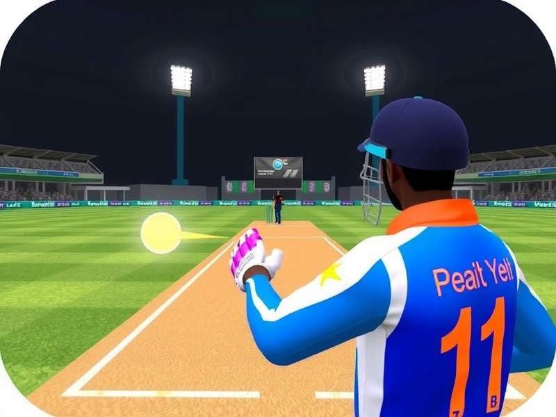 India VR Cricket Icon - Realistic Gameplay India VR Cricket Icon Gameplay Screenshot